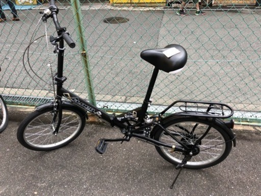 超美品 折りたたみ変速自転車