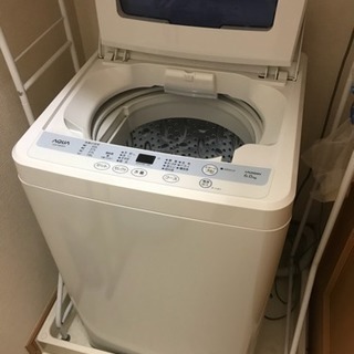 アクア 洗濯機 6キロ 2012年式