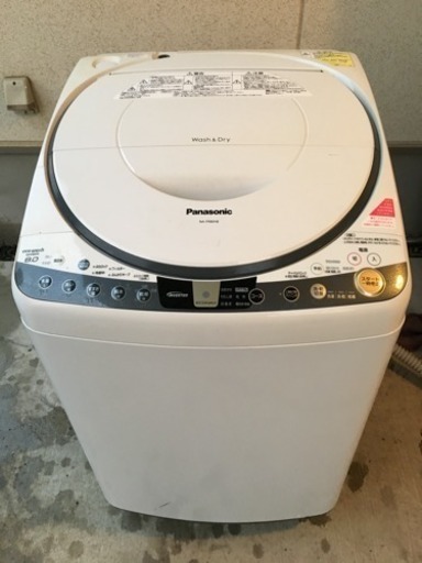 Panasonic 8kg 洗濯機 2015年