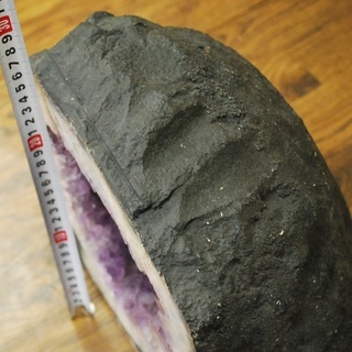 【美品　商品】アメジスト 15KG 紫水晶　アメジストドーム アメジスト ドーム 原石 紫水晶 15kg 27cm