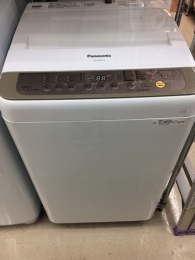 Panasonic6.0㎏洗濯機★2017年式★NA-F60PB10