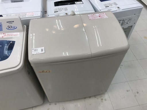【購入後も安心な6ヶ月間動作保証付き♪】2015年製、日立の二槽式洗濯機(4.5kg)です！