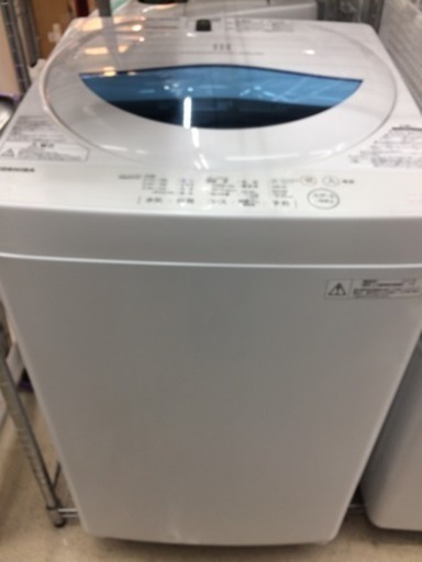TOSHIBA 5.0㎏洗濯機★2017年式★AW-5GS