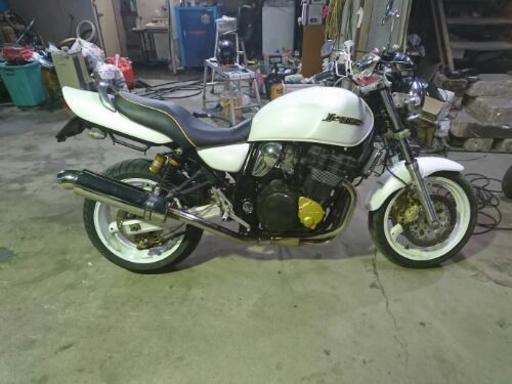 油冷エンジン搭載SUZUKI イナズマ400 車検31年9月まであります！