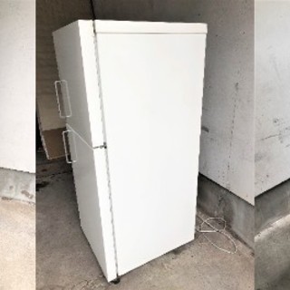 【動作保証有 送料無料】 廃番 稀少 深澤直人デザイン家電  MUJI 無印良品　バーハンドル 2ドア冷蔵庫 M-R14C 137L ホワイト 目黒区 直接引き取り1000円引き 