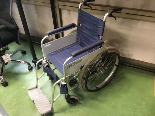 現状品！wheel chair miki Miki ミキ 車いす 車椅子 車イス 自走式 折りたたみ