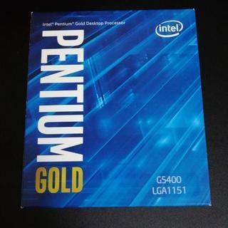 CPU Intel pentium gold G5400