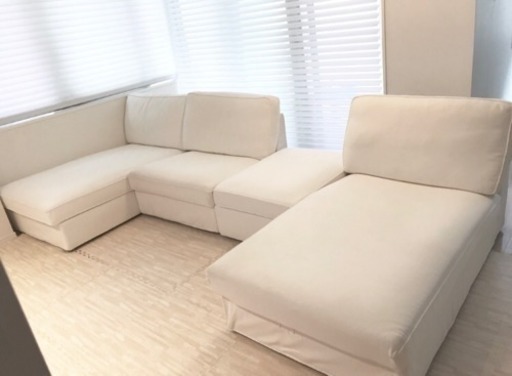 IKEA kivik シーヴィックソファ寝椅子セット イケア