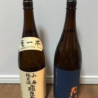 日本酒 飛良泉1.8L、月山1.8L 一升瓶