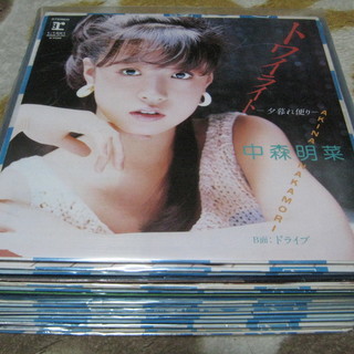 【美盤】　中森明菜　EPレコード　18枚