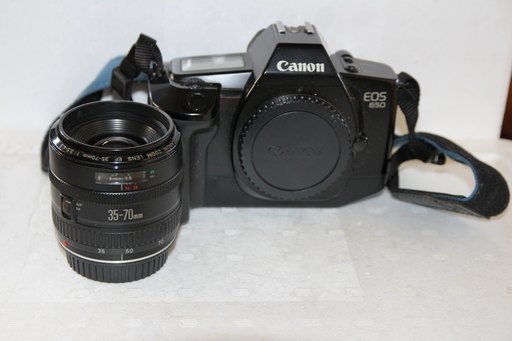 CANON/EOS６５０フィルム一眼レフカメラ（標準３５－７０mm) | www