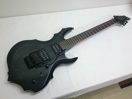 GrassRootsシリーズ エレキギター FOREST-GTタイプ シースルーブラック JM523)【取りに来られる方限定】