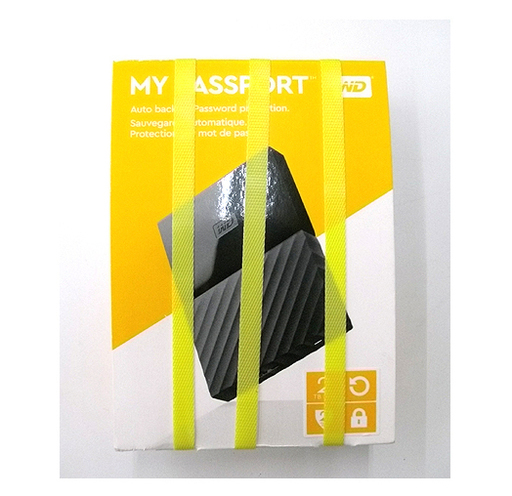 札幌 新品!【2TB ポータブルハードディスクドライブ MyPassport 】HDD WESTERN DIGITAL WDBYFT0020RBK-WESN 本郷通店