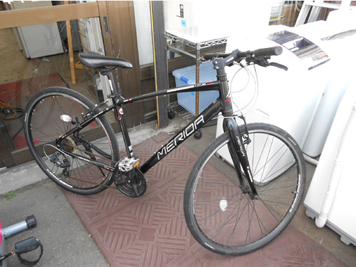 札幌 MERIDA/メリダ 自転車 CROSSWAY BREEZE ブラック クロスバイク 白石店