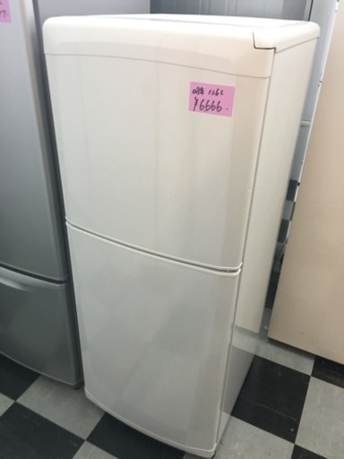★ 三菱 ノンフロン冷凍冷蔵庫 MR-14N-W 136L 2008年製 ★