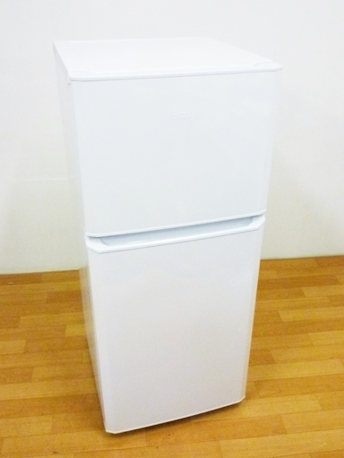 美品 Haier ハイアール 121L 2ドア 冷凍冷蔵庫 JR-N121A 2017年製　/SL1