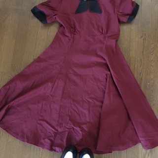 インポートワイン色のワンピースxl 13号ぐらい Hirokotte お台場海浜公園のワンピース の中古 古着あげます 譲ります ジモティーで不用品の処分
