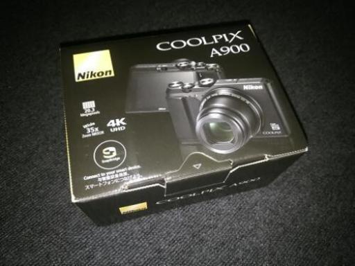 売約済み★3万以上　新品　デジカメ 4K動画 対応 Nikon カメラ COOLPIX A900 ニコン クールピクス(o・д・)新品未開封