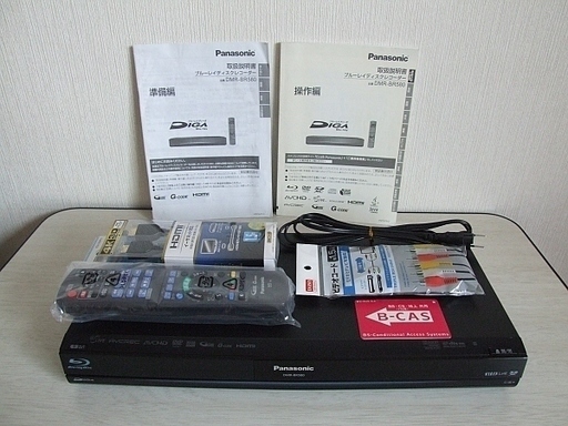 Panasonic DIGA DMR-BR580 ブルーレイレコーダー １TB 10