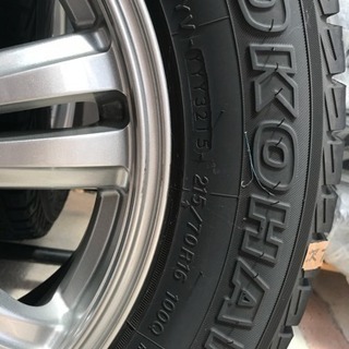 【売約済】デリカD5 スタッドレスタイヤ（ホイール付き）