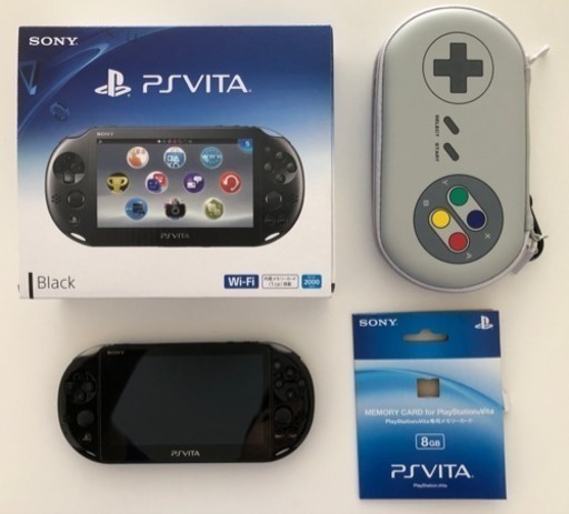 PlayStation Vita PCH-2000 ZA11 メモリーカード8GB付
