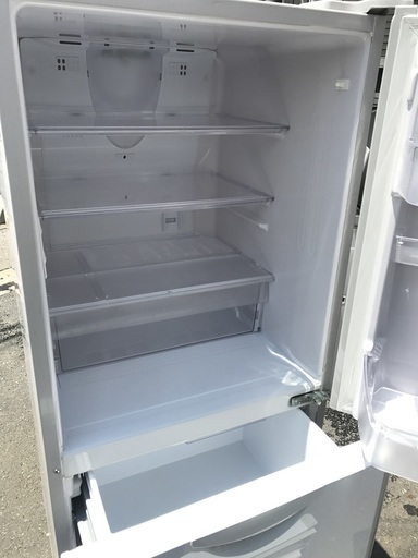 【交渉成立】【値下げ！】H731A　３ﾄﾞｱ日立ﾉﾝﾌﾛﾝ冷凍冷蔵庫◆2014年　265L