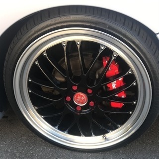 プリウス、86系19インチホイールタイヤセット 215/35R1...