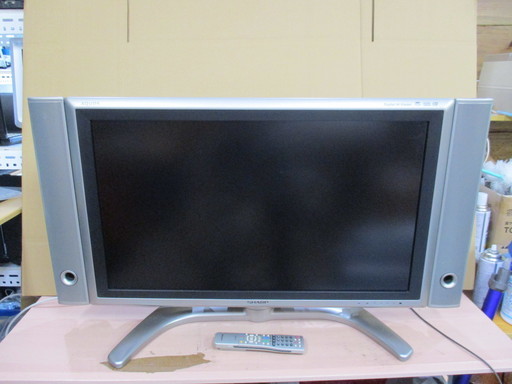 6500円★シャープ 液晶TV 32インチ SHARP LC-32GD6★両サイドスピーカーで音もいいです。中古　動作問題なし