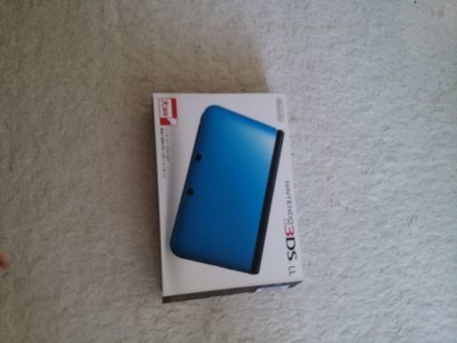 3DS LL　ブルー×ブラック