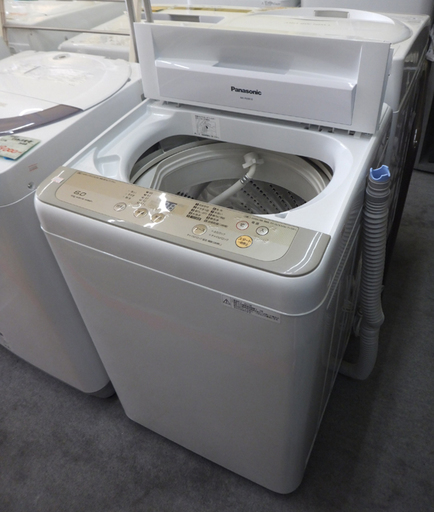 札幌 2017年！ 6kg パナソニック 全自動洗濯機 NA-F60B10 Panasonic 洗濯