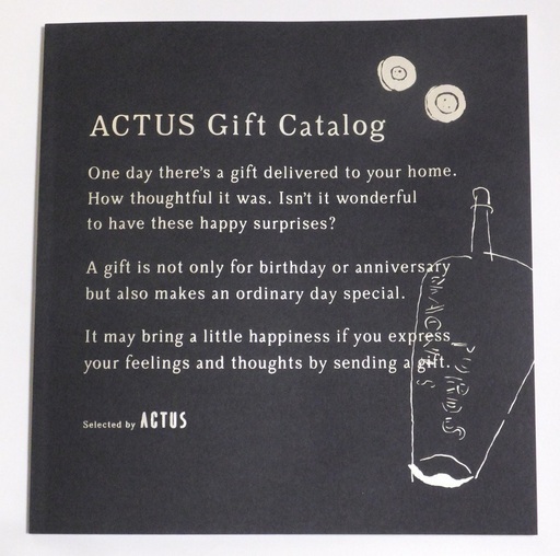 ACTUS ギフトカタログ　ミッドナイトブルー 定価22,680円