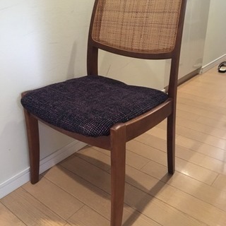 飛騨の家具 シラカワ製 ロートレック椅子 4脚 美品