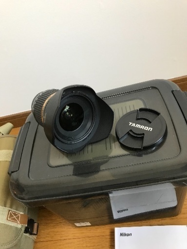 広角レンズ Nikon用 (タムロンSP10-24㎜ )