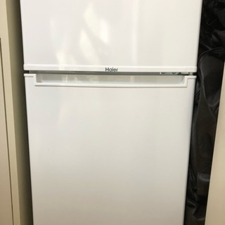 冷蔵庫 haier 2017年製   (jr-n85b)＋洗濯機