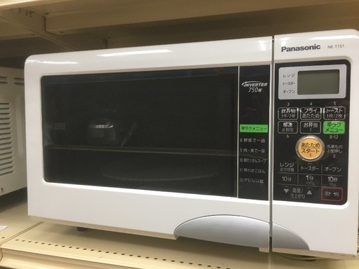 [安心の6ヶ月保証] Panasonic オーブンレンジ 750w 2009年製 [トレファク八王子めじろ台店]