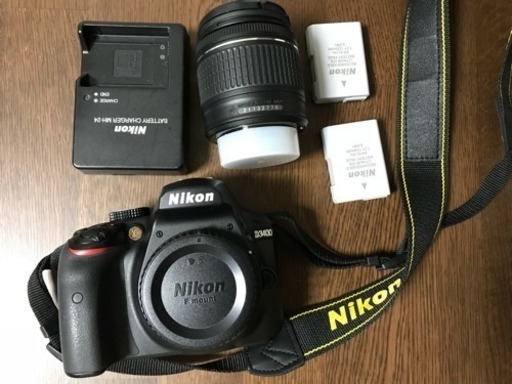 Nikon 一眼レフカメラ D3400 レンズキット おまけ付き 6万円相当 使用期間3ヶ月