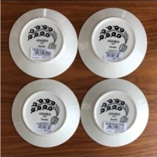 【新品、未使用】アラビア パラティッシ コーヒーカップ&ソーサー 4客