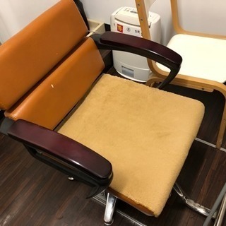 【ジャンク】美容室用 セット椅子 一脚