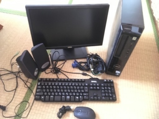 【商談中】DELLデスクトップPC＋モニター一式