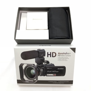 最終価格！ブルーレイディスクレコーダー-Ansteker ポータブルデジタルカメラ 2400万画素 60FPS 高倍率