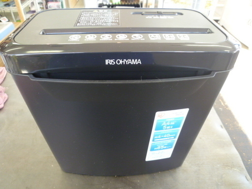 R 中古 ｱｲﾘｽｵｰﾔﾏ シュレッダー　P5GCX 2017年製