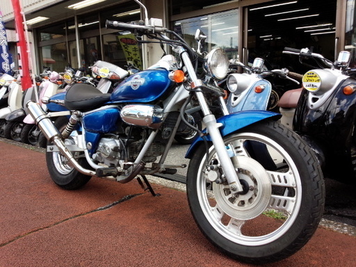NO.2180　マグナ５０ (MAGNA)　４サイクル クラッチ付き4速ミッション　ステンレスマフラー付き　☆彡