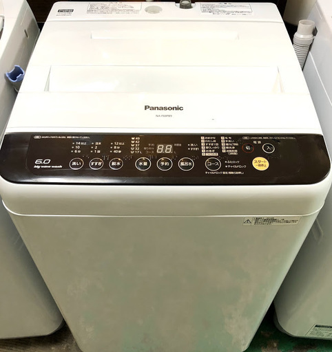 【送料無料・設置無料サービス有り】洗濯機 2016年製 Panasonic NA-F60PB9 中古