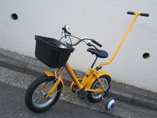 無印良品 自転車 子供用 黄色１２インチ むーくん 岸根公園のその他の中古あげます 譲ります ジモティーで不用品の処分