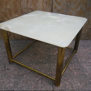 配達可 大理石の座卓　ソファテーブル　ローテーブル　