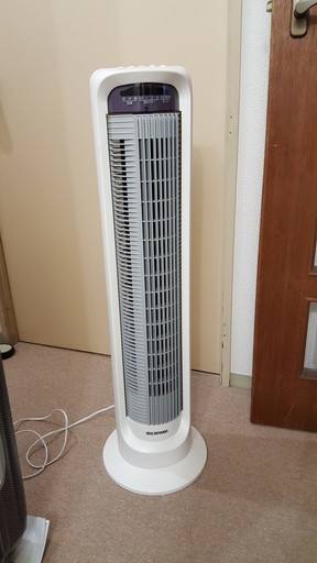 値下げしました！ 扇風機・タワーファン(リモコン付き)　アイリスオーヤマ WEN-80