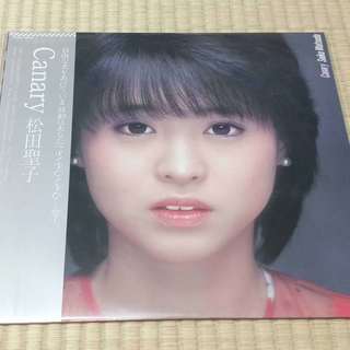 松田聖子『Canary』 帯付きLP レコード