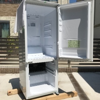 取引中2017年製シャープ冷凍冷蔵庫137L。千葉県内配送無料。設置無料。