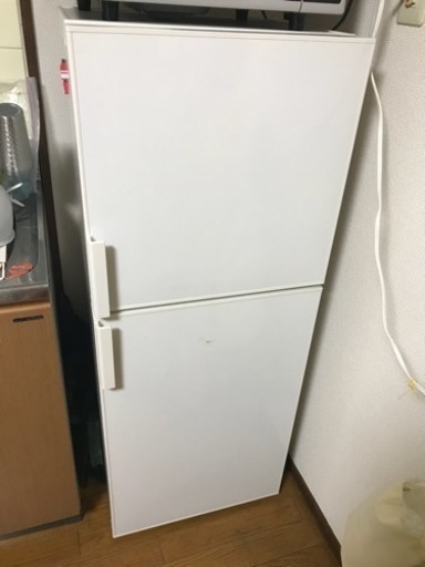 MUJI 無印良品 2ドア冷蔵庫 137L AMJ-14C ホワイト 中古