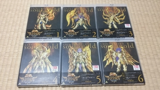 聖闘士星矢 黄金魂 全６巻セット